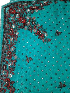 💥Offer 💥Sequence Saree With Heavy Pallu