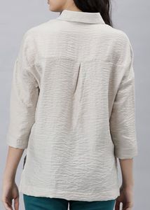 Rareism - Textured Shirt (Co-ord set)