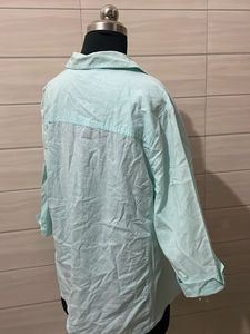 XL Light Blue Casual Shirt