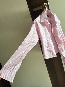 Vero Moda Pink Striped Shirt