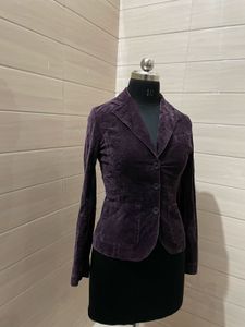 H&amp;M fitted y2k Velvet Blazer - Stylish &amp; Chic