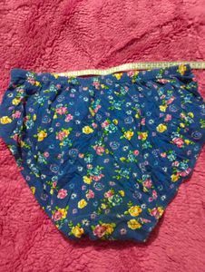 Floral Print Cotton Briefs