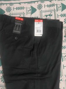 Men's Black Formal Trousers