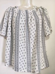 Chic Off-Shoulder Boho Blouse
