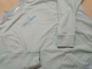Light Blue "111K FOLLOWERS" Sweatshirt