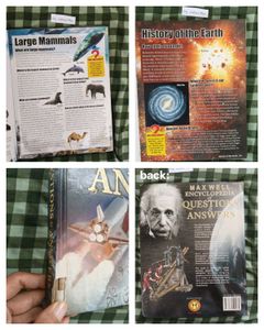encyclopedia, science, sports, human facts books