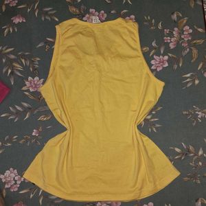 Adidas Yellow Tank Top