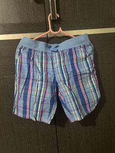 Basic Editions Premium Cotton Check Shorts
