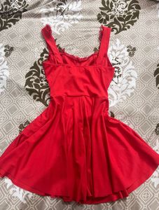 Savana red mini dress