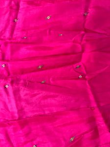Pink Magenta Ethnic Skirt with Dupatta