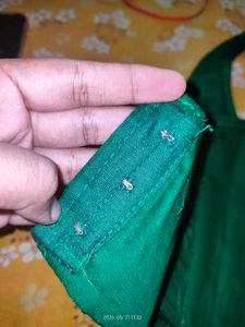 Elegant Emerald Green Blouse
