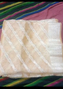 Beautiful Saree With Cotton Blouse