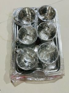 Stainless Steel Tea &amp; Coffee Mugs Set