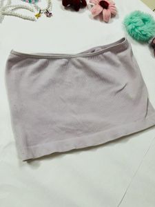 Lilac Ribbed Tube Top