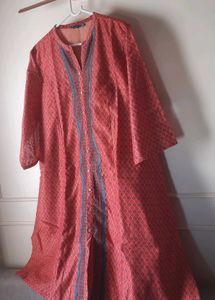 ALL brand Beautiful Coral Printed Kurti