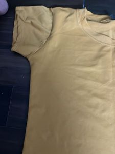 Basic Mustard Yellow T-Shirt