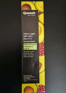 Quench Ultra Light SPF 50+ Sunscreen