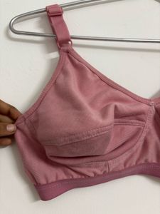 Comfortable Pink Bra
