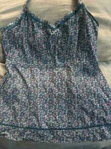 Floral Halter Top