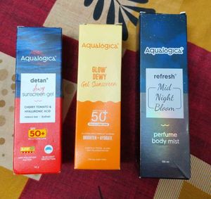 Aqualogica Sunscreen & Body Mist Bundle