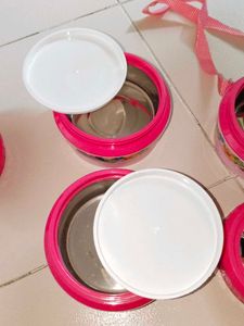 Tiffin Box Of 3 Dabba