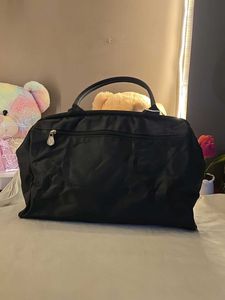 Classic Black Duffle Bag