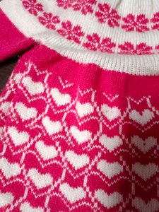 Baby Girl Frock Pink Colour