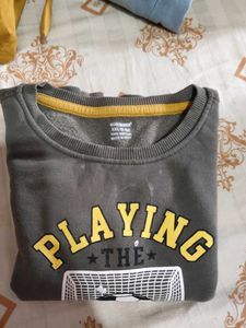 baby Football Graphic Sweatshirt