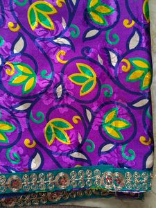 Heavy party wear saree