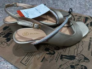 Zudio Gold Sandals - New with Tags