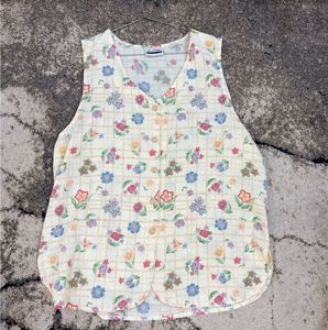 Vintage Cream Coloured Vest