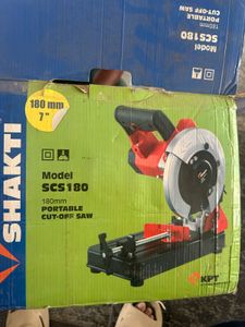Shakti Portable 180 Cut Off Saw Unused Sealed Pack