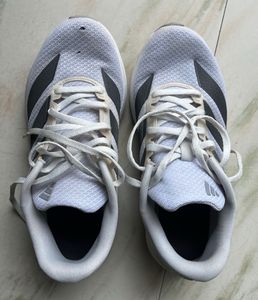 Adidas Women White Running Shoes