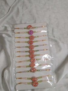 Assorted Beaded Bracelets - Pack of 12