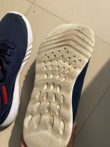Campus Comfortable Navy Blue-Red Sport Shoes