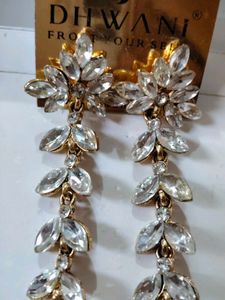 Elegant Crystal Drop Earrings