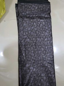 Elegant Grey Dress Material Fabric