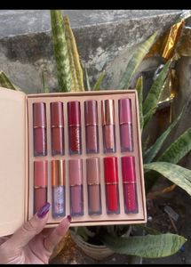 12 Piece Liquid Lipstick Set