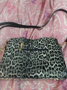 Leopard Print Tote Bag