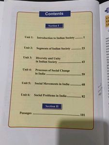 Understanding Indian Society Sociology Book