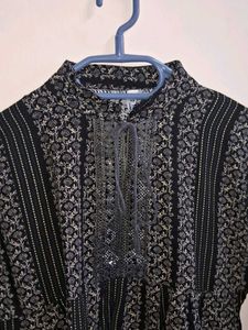 Black Short Kurti