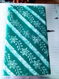 Sungudi single cross bathik sarees