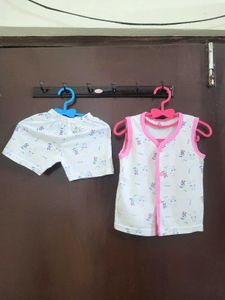 Like New UNISEX Baby Cotton Co-ord Set 🌸