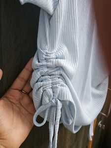 Light Blue Casual Top