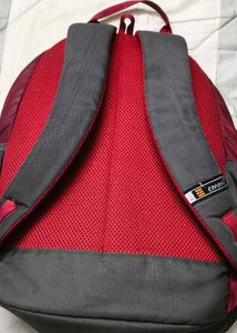 Emmi Red &amp; Grey Backpack
