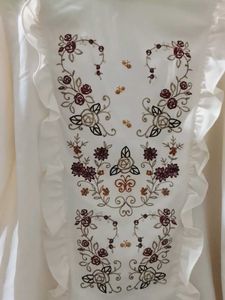 White Embroidered Blouse