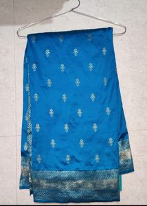 Zari Silk Saree With Blouse