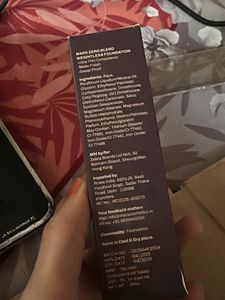 Mars Zero Blend Foundation