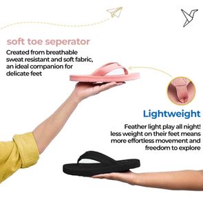 Yoho Peach Flip-Flops
