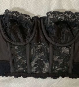 Lace Corset Top Bustier